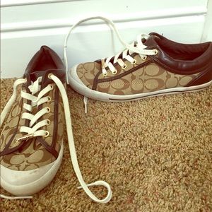 Coach Lace Up Sneakers